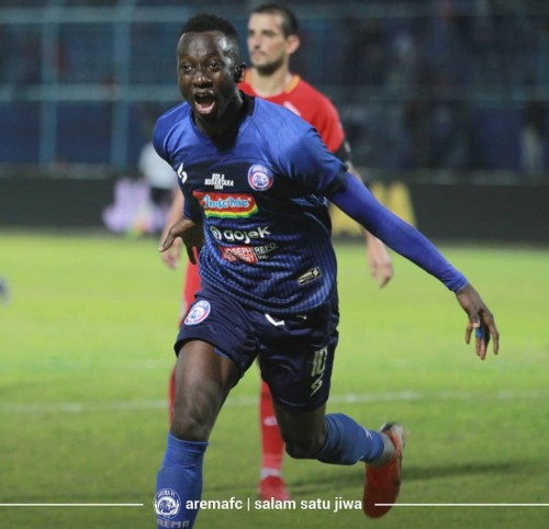 Playmaker Arema FC, Makan Konate (official Arema FC)