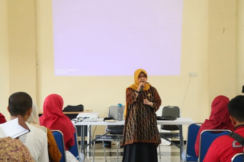 Suasana pembekalan DLH Kota Malang terhadap sekolah yang mengikuti Adiwiyata (DLH for MalangTIMES)