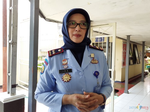 Kepala Lapas Perempuan Kelas II A Malang Ika Yusanti (Arifina Cahyanti Firdausi/MalangTIMES)