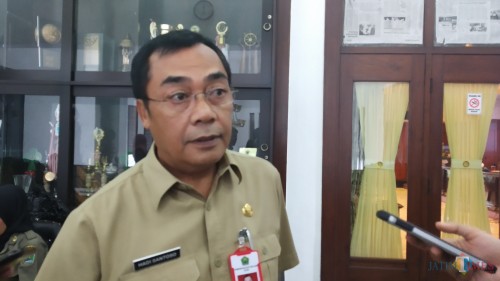Kepala Dinas Pekerjaan Umum dan Penataan Ruang (DPUPR) Kota Malang Ir. Hadi Santoso (Pipit Anggraeni/MalangTIMES).
