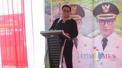 Wakil Wali Kota Malang, Sofyan Edi Jarwoko saat membuka HKSN 2019 (Igoy)