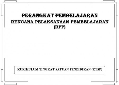 Ilustrasi RPP. (istimewa)