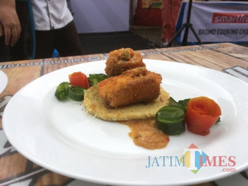 Salah satu menu masakan yang disajikan pada restoran yang ada di Kabupaten Malang (Foto : Ashaq Lupito / MalangTIMES)