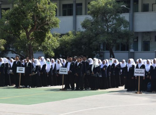 Mahasiswa peserta Kuliah Kerja Mahasiswa (KKM) UIN Mengabdi 2020. (Foto istimewa)