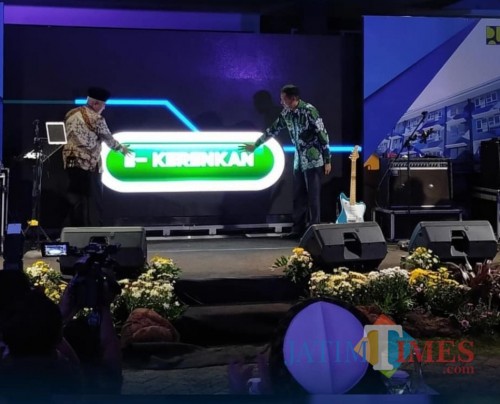 Peresmian diluncurkannya aplikasi e-KeRen-Kan DPKPCK Kabupaten Malang sebagai bentuk pelayanan prima bagi masyarakat yang akan mengurus KRK (DPKPCK for MalangTimes)
