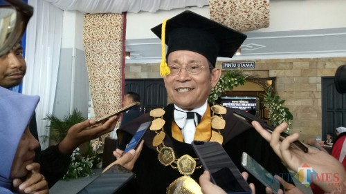 Rektor UB, Prof Dr Ir Nuhfil Hanani AR MS. (Foto: Imarotul Izzah/MalangTIMES)