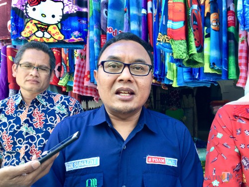 Direktur Perumdam Among Tirto Kota Batu Sunaedy. (Foto: Irsya Richa/MalangTIMES)