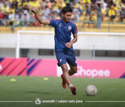 Gelandang muda Arema FC, Titan Agung (official Arema FC)