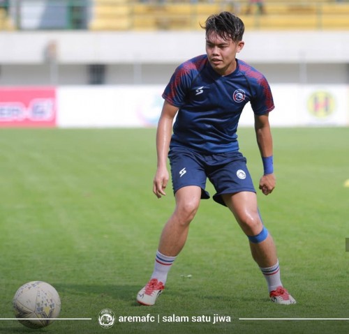 Pemain muda jebolan Akademi Arema, Vikrian Akbar (official Arema FC)