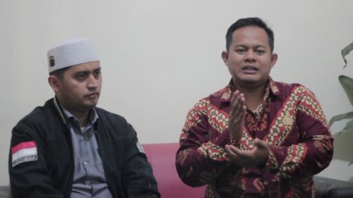 Ketua Bidang Polhukam DPD PKS Kota Malang periode 2015-2020, Trio Agus Purwono, STP (kanan) (MalangTIMES)