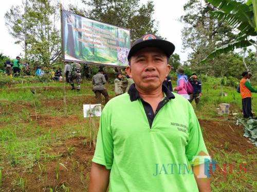 Ketua Forum Komunikasi LMDH se Kabupaten Tulungagung, Eko Sujarwo (Foto: Anang Basso / TulungagungTIMES)