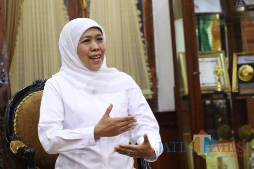Gubernur Jatim Khofifah. (Foto: Dokumen MalangTIMES)