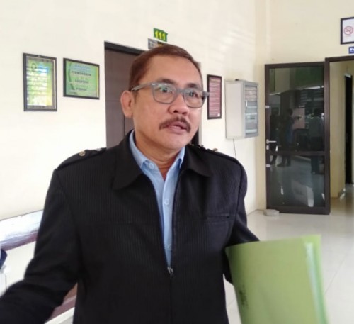 PK Madya Bapas Malang, Indung Budianto saat ditemui wartawan usai persidangan perndana kasus pembunuhan begal berlangsung
