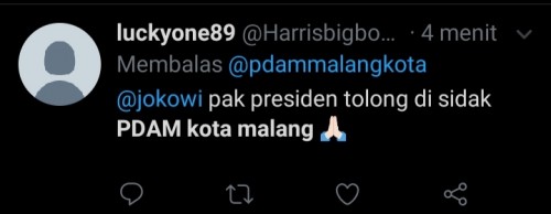 Cuitan warganet di Twitter.