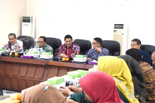 Langkah Antisipatif Atasi Tantangan Pengendalian Inflasi 2020, Pemkot Kediri Gelar High Level Meeting. (Foto: Ist)