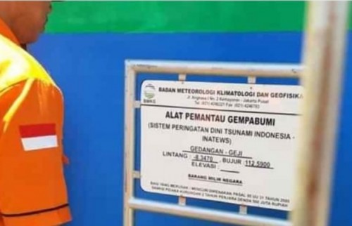 Kabupaten Malang memiliki sensor seismograf untuk mendeteksi gempa bumi dan tsunami. (Ist)