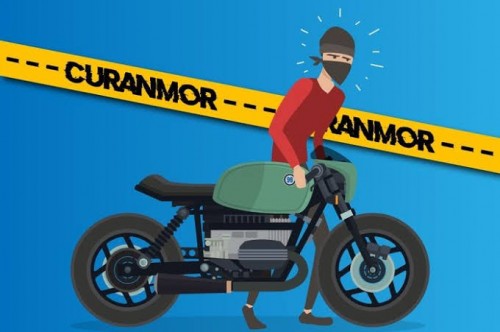 Ilustrasi pencurian motor (gridoto/Helmi)