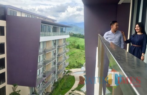 Salah satu bangunan hotel bintang empat di Kota Batu. (Foto: Irsya Richa/MalangTIMES)