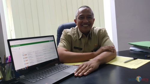 Kepala Dinas Ketenagakerjaan Penanaman Modal dan Pelayanan Terpadu Satu Pintu (Disnaker-PMPTSP) Kota Malang Erik Setyo Santoso ST MT(Pipit Anggraeni/MalangTIMES).