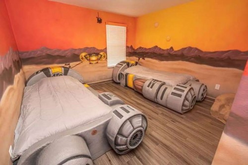 Hotel bak luar angkasa ala Star Wars. (Foto : Istimewa)