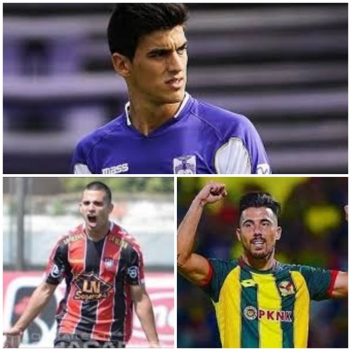 Matias Malvino (atas), Elias Alderete (kiri bawah) dan Jonathan Bauman (istimewa)