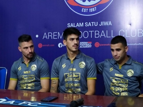 Tiga pemain asing baru milik Arema FC (Hendra Saputra)