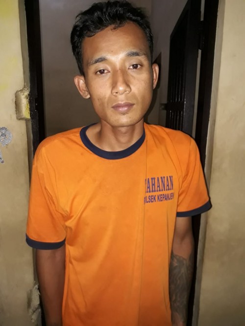 Tersangka pelaku curanmor Suhri, (29). (Foto: Istimewa)