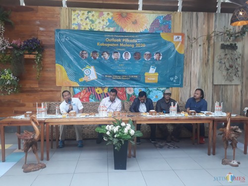 Diskusi Publik Menuju Pilkada Kabupaten Malang 2020. Foto: Tubagus Achmad