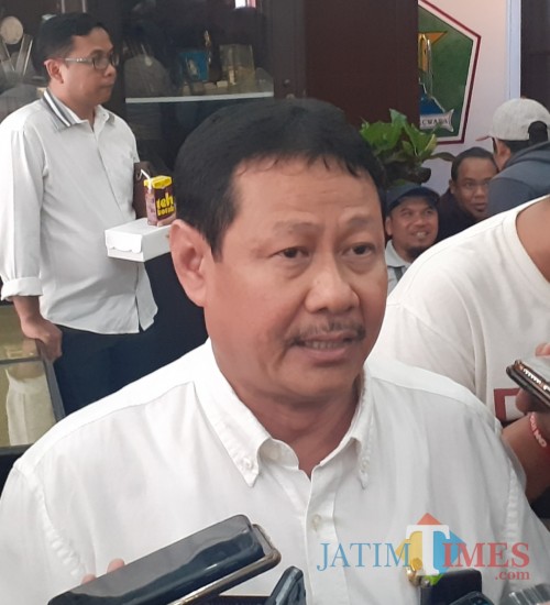 Ketua MKKS SMPN Kota Malang, Burhanuddin (Arifina Cahyanti Firdausi/MalangTIMES)