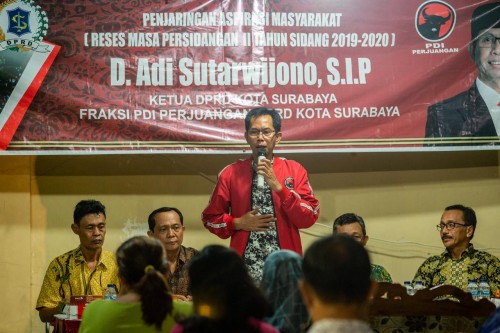 Ketua DPRD Surabaya Adi Sutarwijono