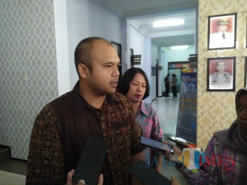 Kasat Reskrim Polresta Malang Kota, Kompol Yunar Hotma (Anggara Sudiongko/MalangTIMES)