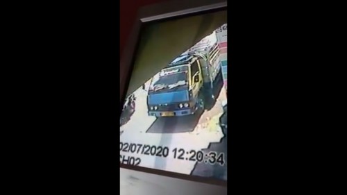 Rekaman CCTV saat pelaku melancarkan aksi pencurian (Foto : Istimewa)