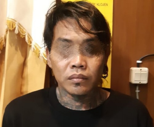 Tolil yang berhasil ditangkap polisi karena mengedarkan sabu. (ist)