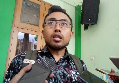 Koordinator MCW, M Fahrudin Andriansyah. (Foto: Ima/MalangTIMES)