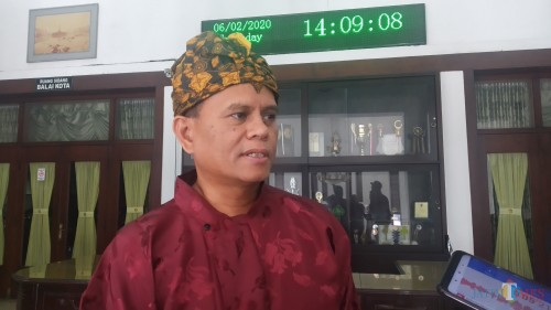 Kepala Dinas Koperasi, Perindustrian, dan Perdagangan (Diskoperindag) Kota Malang, Wahyu Setianto (Pipit Anggraeni/MalangTIMES).