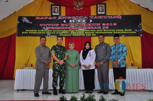 RAT Primer Koperasi Merak 08 sukses digelar Kodim 0808/Blitar.(Foto : Team BlitarTIMES)