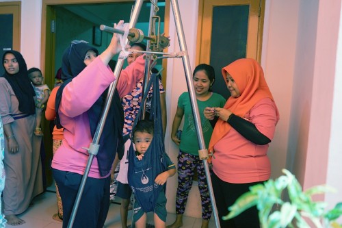 Timbang serentak di Posyandu Surabaya