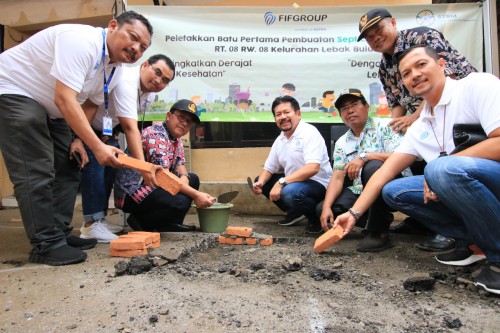 Program Corporate Social Responsibility Peduli Kesehatan mengadakan kegiatan Ipal Komunal bagi masyarakat Cilandak yang berkerja sama dengan Kecamatan Cilandak Jakarta Selatan.