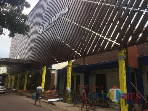 RSUD Kanjuruhan, tempat dimana anggota TNI dinyatakan meninggal setelah tertimpa pohon (Foto : Ashaq Lupito / MalangTIMES)