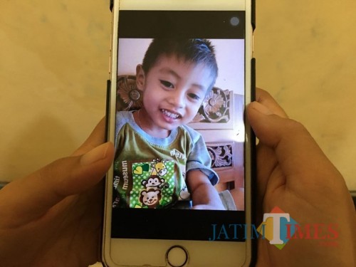 Inilah sosok Rafa, balita 3,5 tahun sesaat sebelum dikabarkan hilang (Foto : Ashaq Lupito / MalangTIMES)