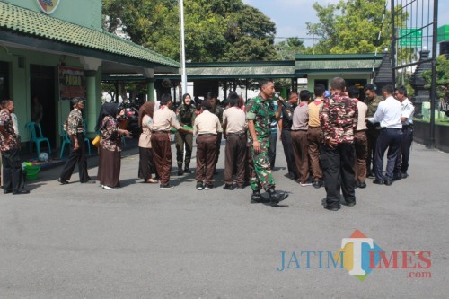 Pembinaan Wasbang Triwulan I sukses digelar Kodim 0808/Blitar (Foto: Team BlitarTIMES)