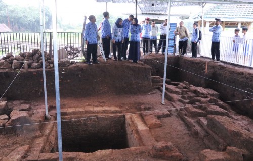 Sumuran di situs Pendem, Kecamatan Junrejo. (Foto: istimewa)