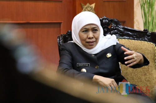 Gubernur Jatim Khofifah