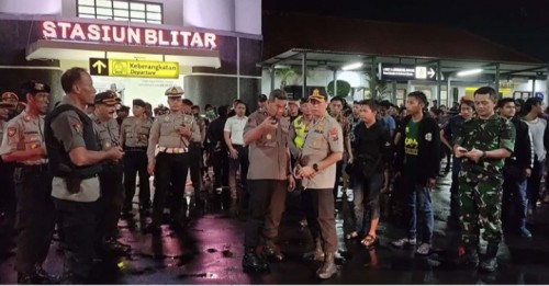 Kota Blitar kembali kondusif pasca rusuh Bonek VS Aremania