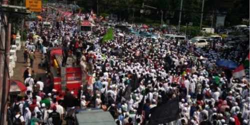 Aksi demo PA 212 (dream.co.id)