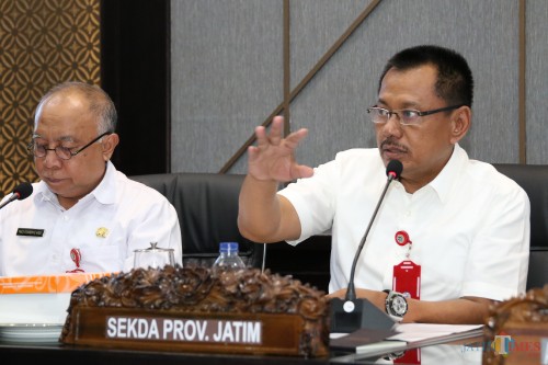 Sekdaprov Jatim Heru Tjahjono. (Foto: Dokumen JatimTIMES)