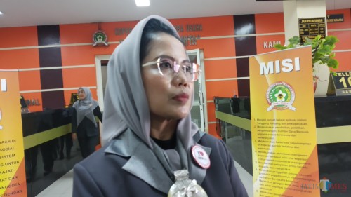 Ketua Umum SBW Malang, Sri Untari (Pipit Anggraeni/MalangTIMES).