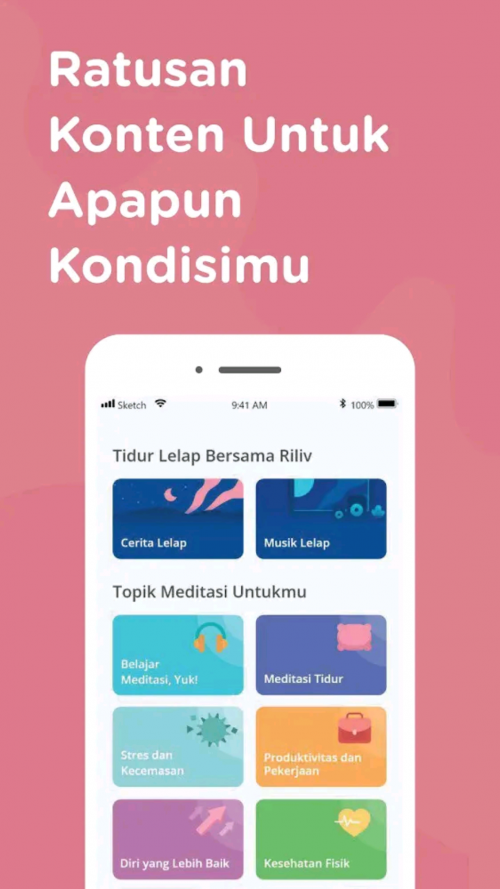 App Riliv. (Foto: istimewa)