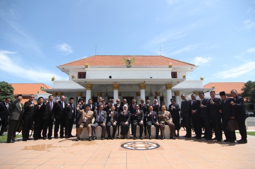 Pembukaan Latpimnas II di Gedung Negara Grahadi. (Foto: Dokumen JatimTIMES)