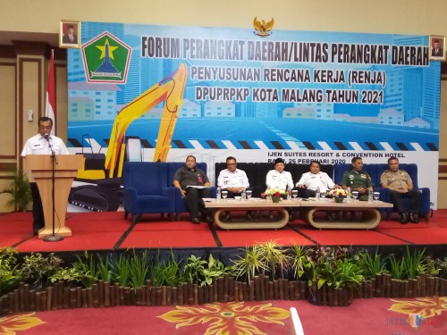 FGD Perangkat daerah dan lintas perangkat daerah yang digelar DPUPRPKP (Anggara Sudiongko/MalangTIMES)